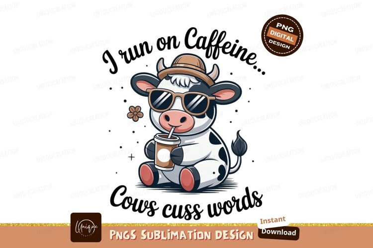 Cute Cartoon Cow Image 5