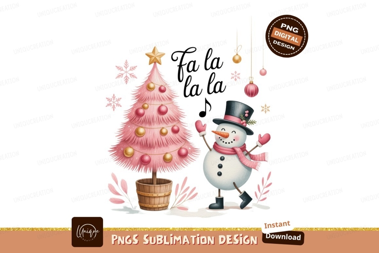 Snowman Sublimation Image 2