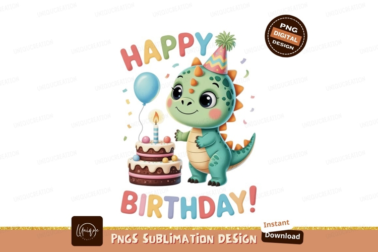 Cute Dinosaur Clipart Image 7