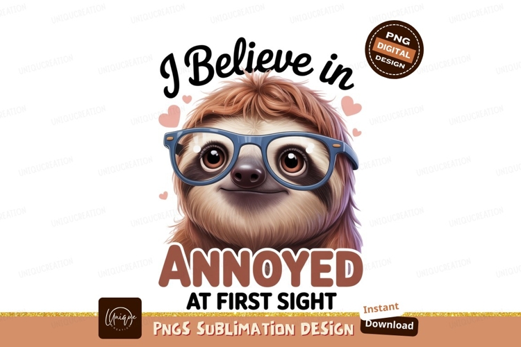 Sloth Clipart Image 17
