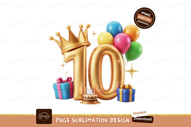 Ten Clipart