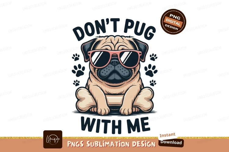 Pug Clipart Image 11