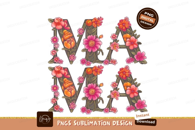 Mama Sublimation Design Image 6