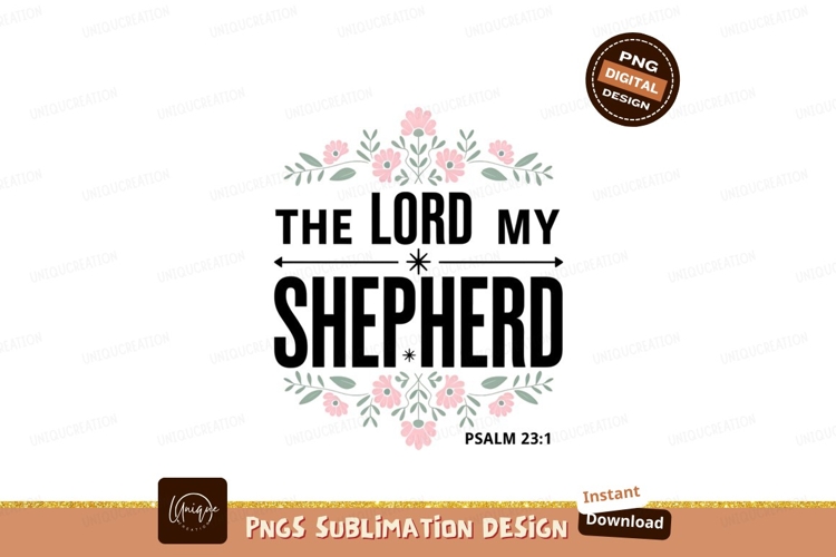 The Lord My Shepherd Floral Design