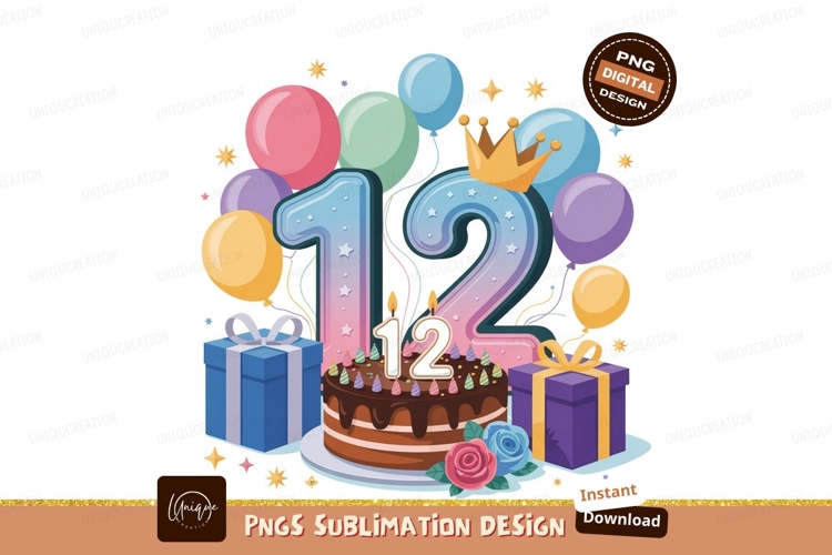 Birthday Cake Clipart Image 13