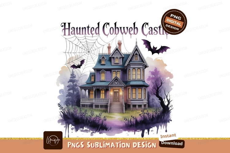 Haunted House Clipart Image 2