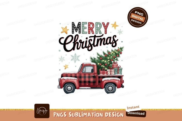 Red Truck Clipart Image 2
