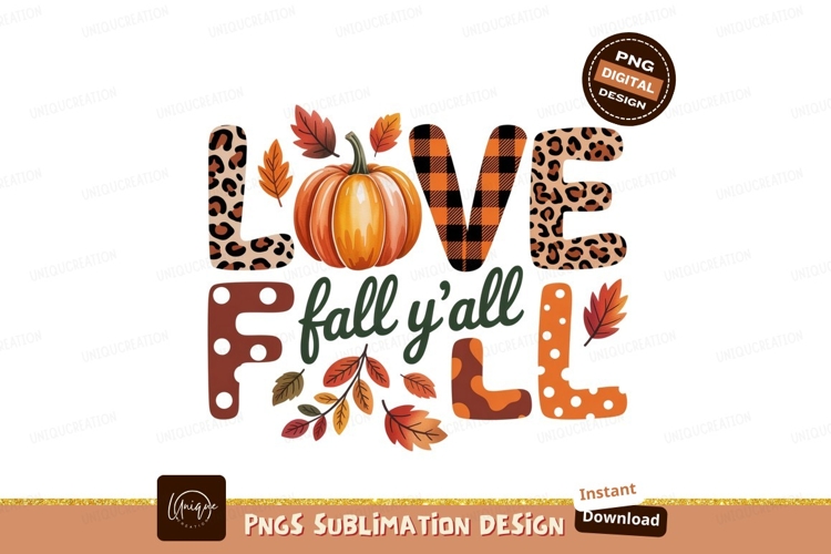 Fall Leaves Graphic Image 12