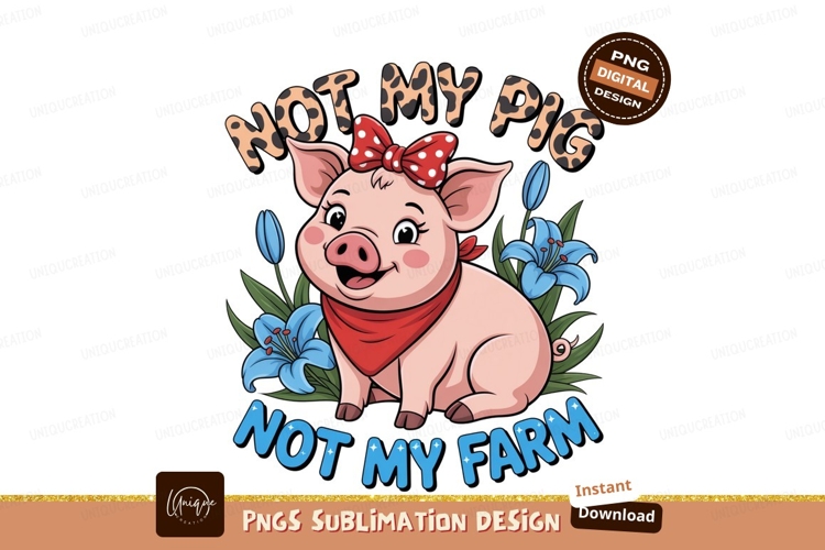 Pig Clipart Image 7