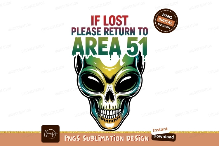 Format: Title: Alien Skull Area Fifty One image