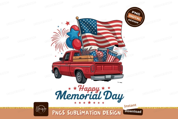 Red Truck Clipart Image 13