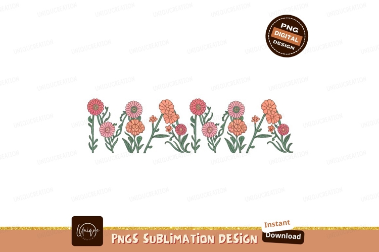Mama Sublimation Design Image 22