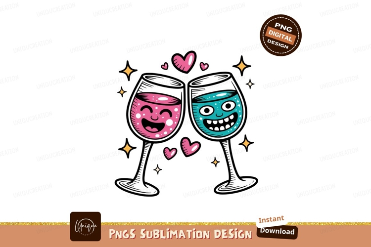 Wine Glasses Clipart Image 13