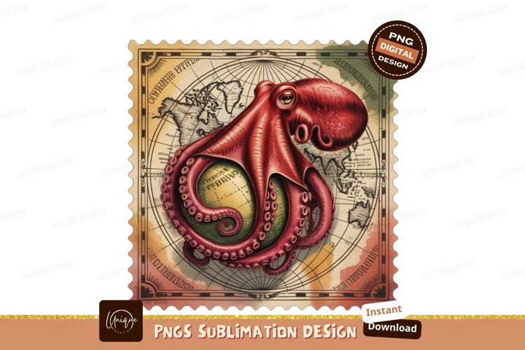 Octopus Clipart Image 7