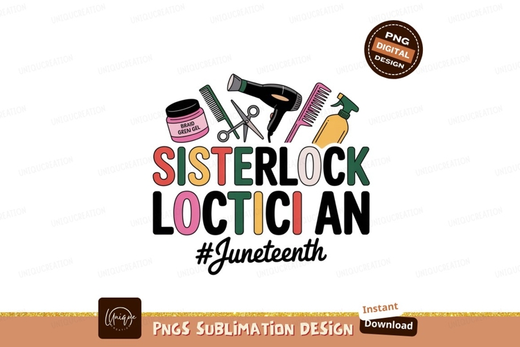 Sisterhood hair salon tools colorful scissors comb