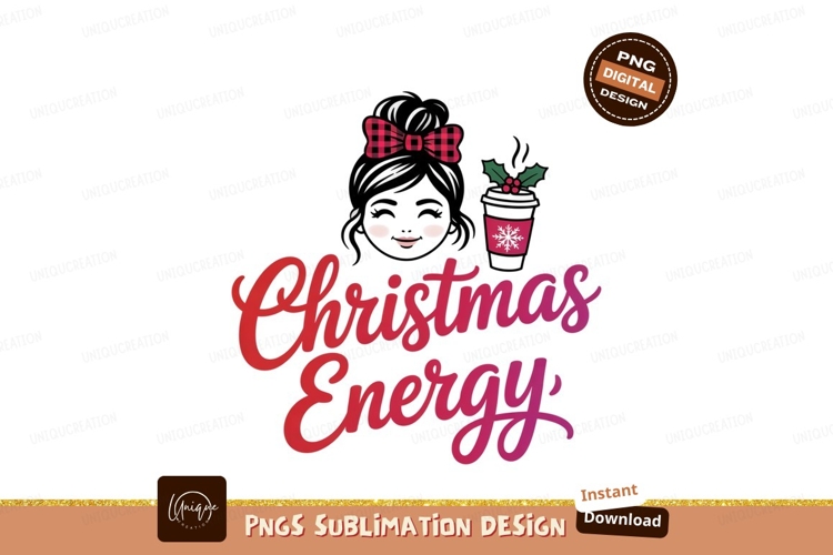 Festive Character Christmas Energy image