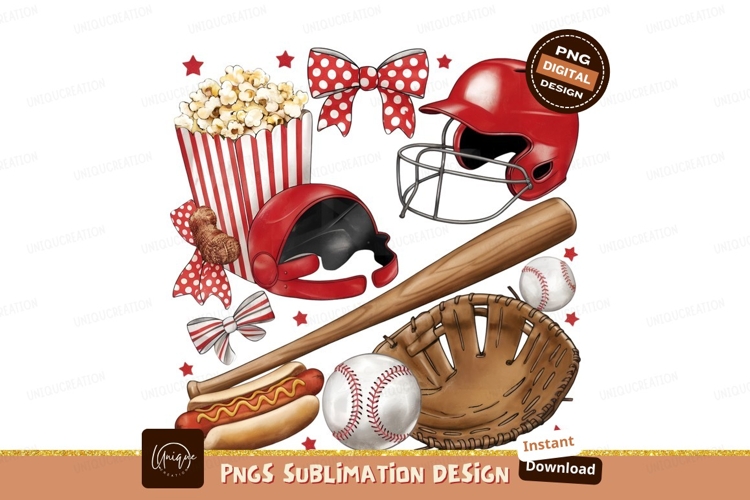 Baseball Game Day Treats And Gear example image 1