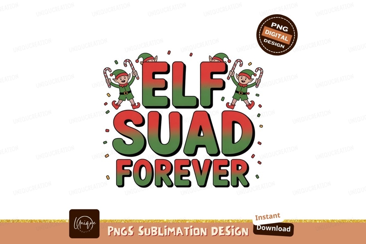 Elf squad festive celebration christmas candy example image 1