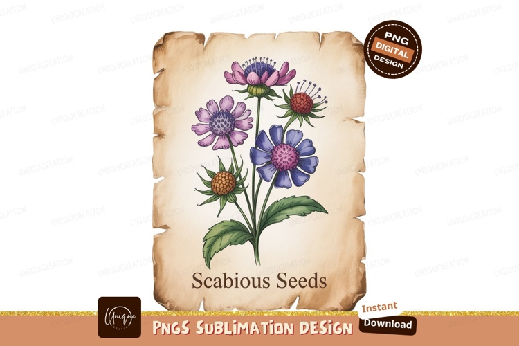 Blue Flowers Clipart Image 5