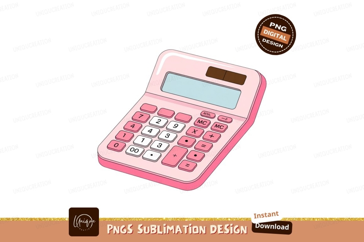 Calculator Clipart Image 23