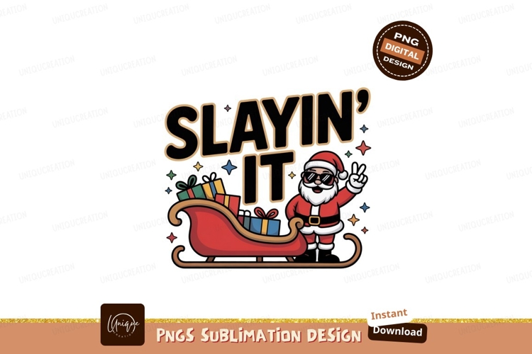 Santa sleigh gifts cool claus presents