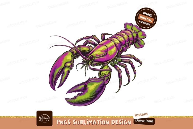 Lobster Illustration Image 23