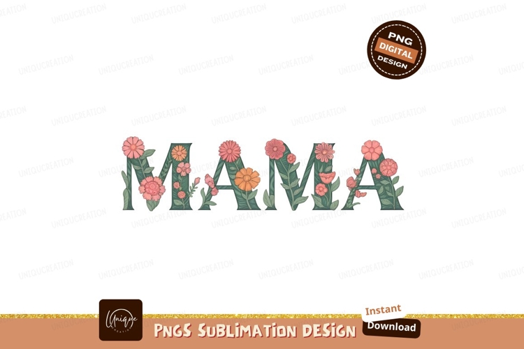 Mama Sublimation Design Image 15