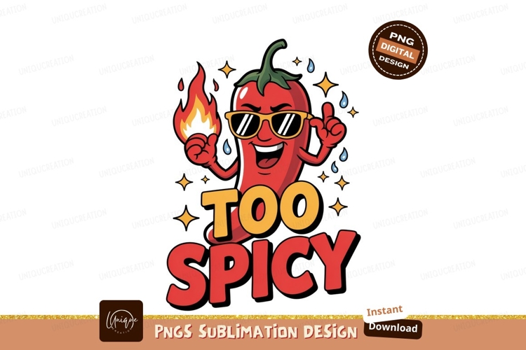 Fiery chili pepper character with sunglasses yellow