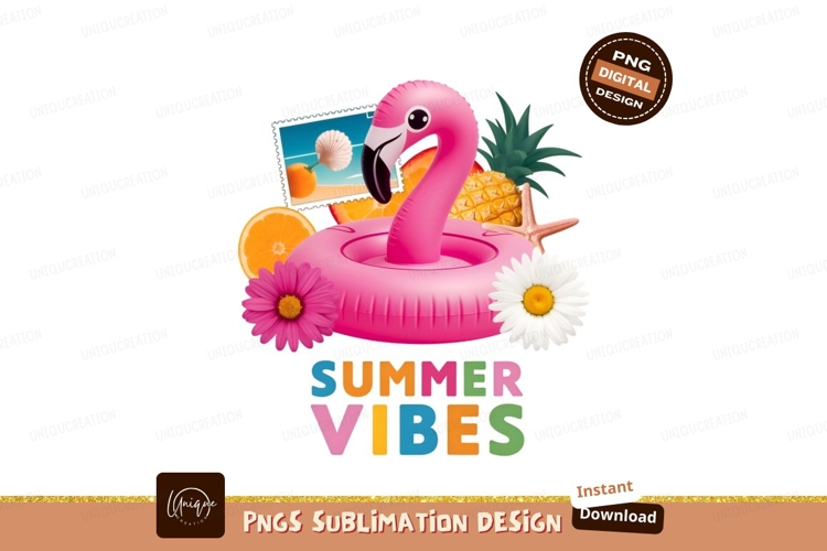 Cartoon Flamingo