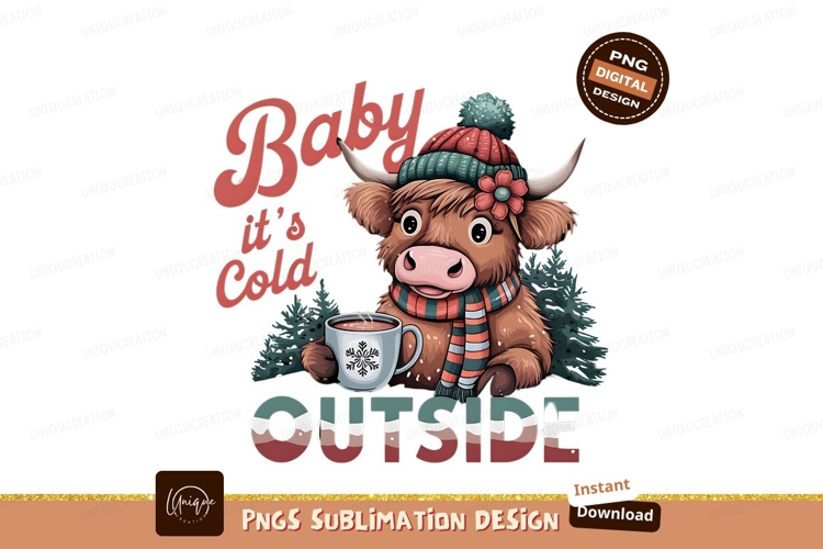 Highland Cow Clipart Image 16