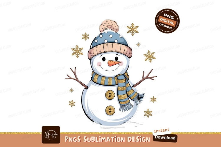 Snowman Sublimation Image 16