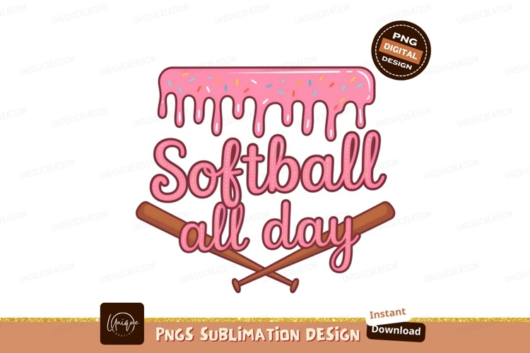 Softball Clipart Image 3