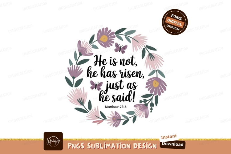 He Is Risen Clipart Image 2