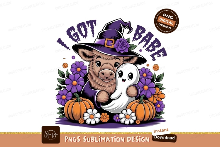 Highland Cow Clipart Image 6