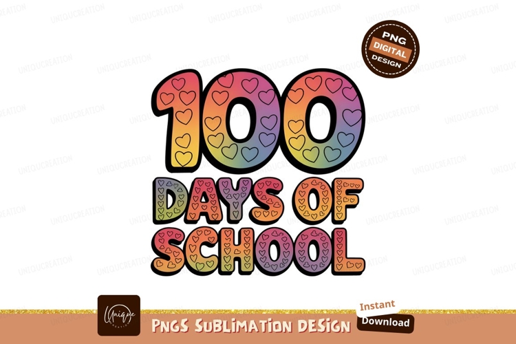 100 days of School SVGs Image 8