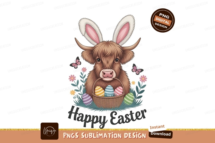 Highland Cow Clipart Image 3