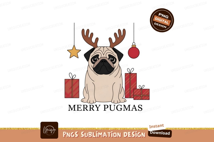 Pug Clipart Image 24