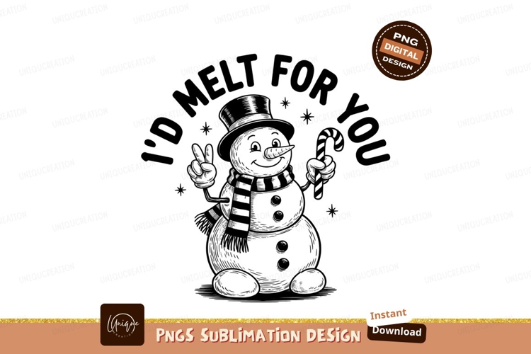 Snowman Sublimation Image 13