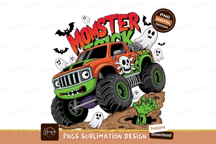 Monster Truck Clipart Image 8
