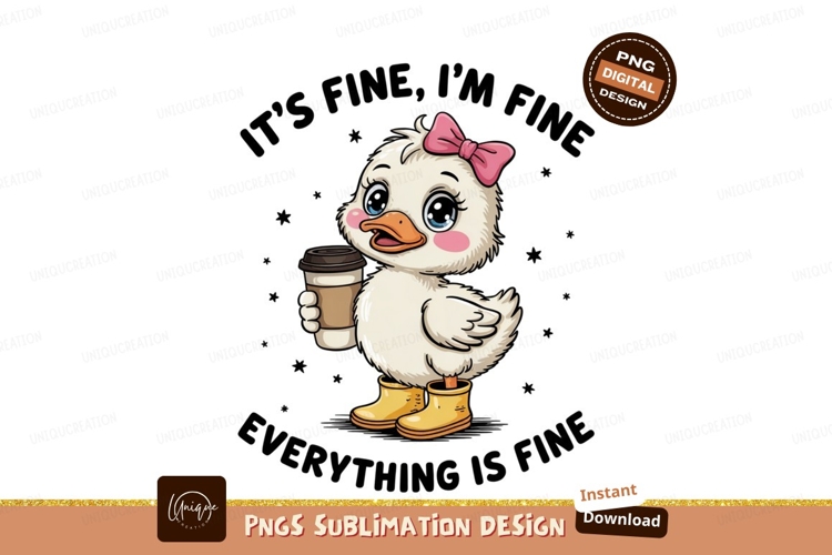Duckling Clipart Image 8