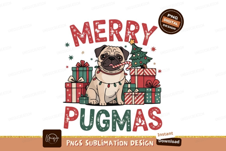 Pug Clipart Image 19