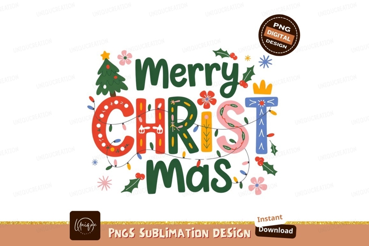 Merry Christmas Clipart Image 16