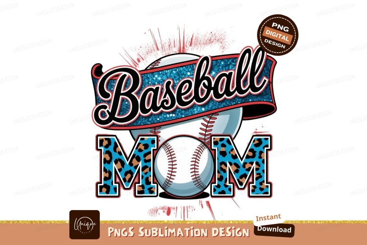 Baseball mom clipart Image 3