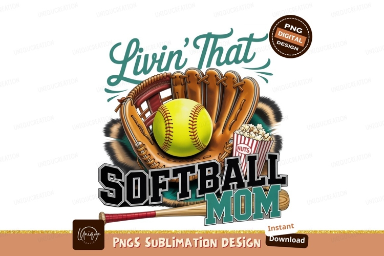 Softball Clipart Image 2
