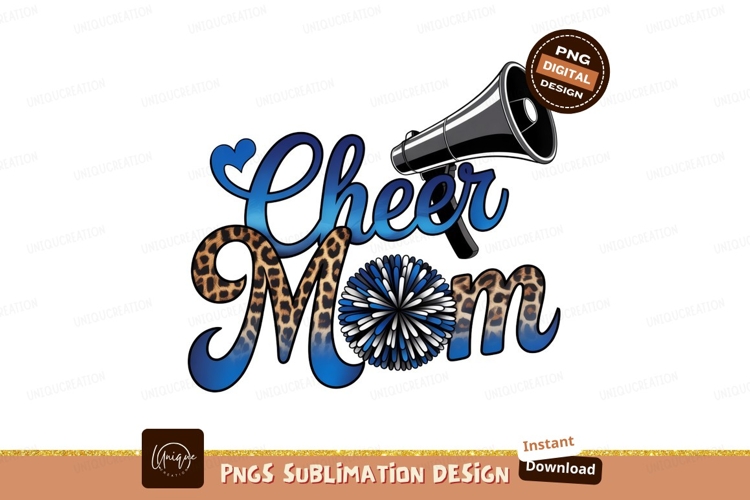 Cheer Mom Clipart Image 4