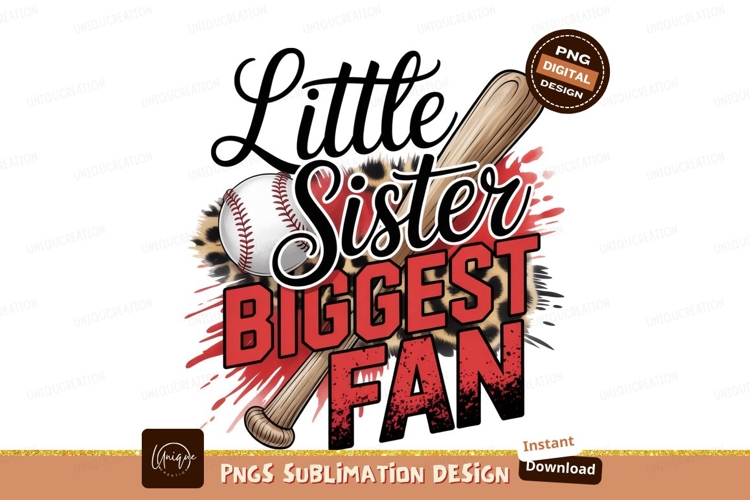 Little Sister Baseball Fan Art