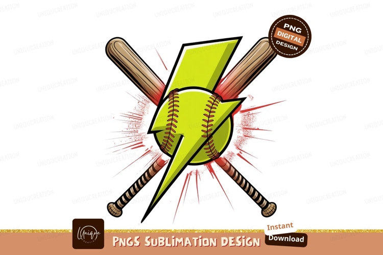Softball Bat Clipart Image 14