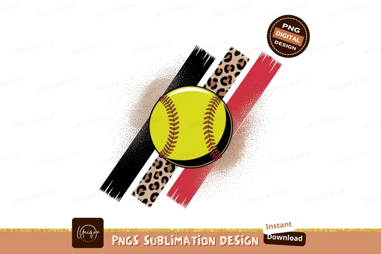 Softball Clipart Image 19