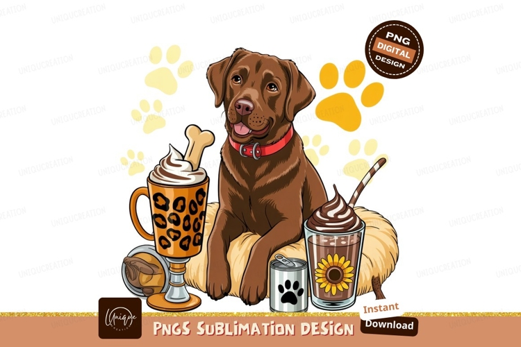 Labrador Clipart Image 14