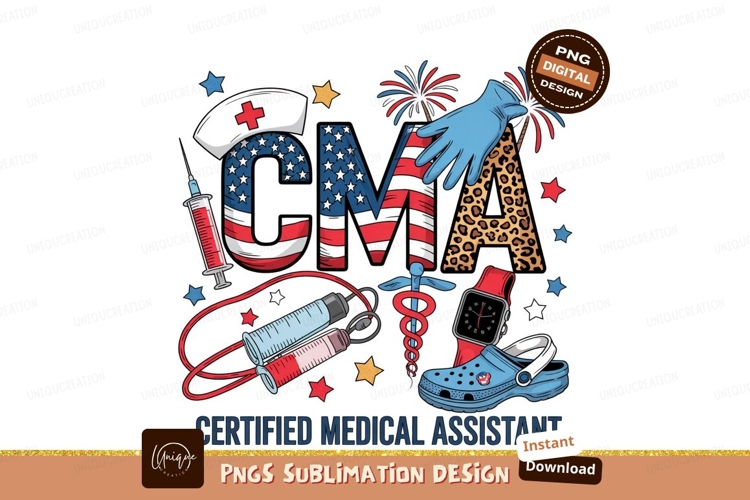 Cma American Pride Sublimation Png example image 1